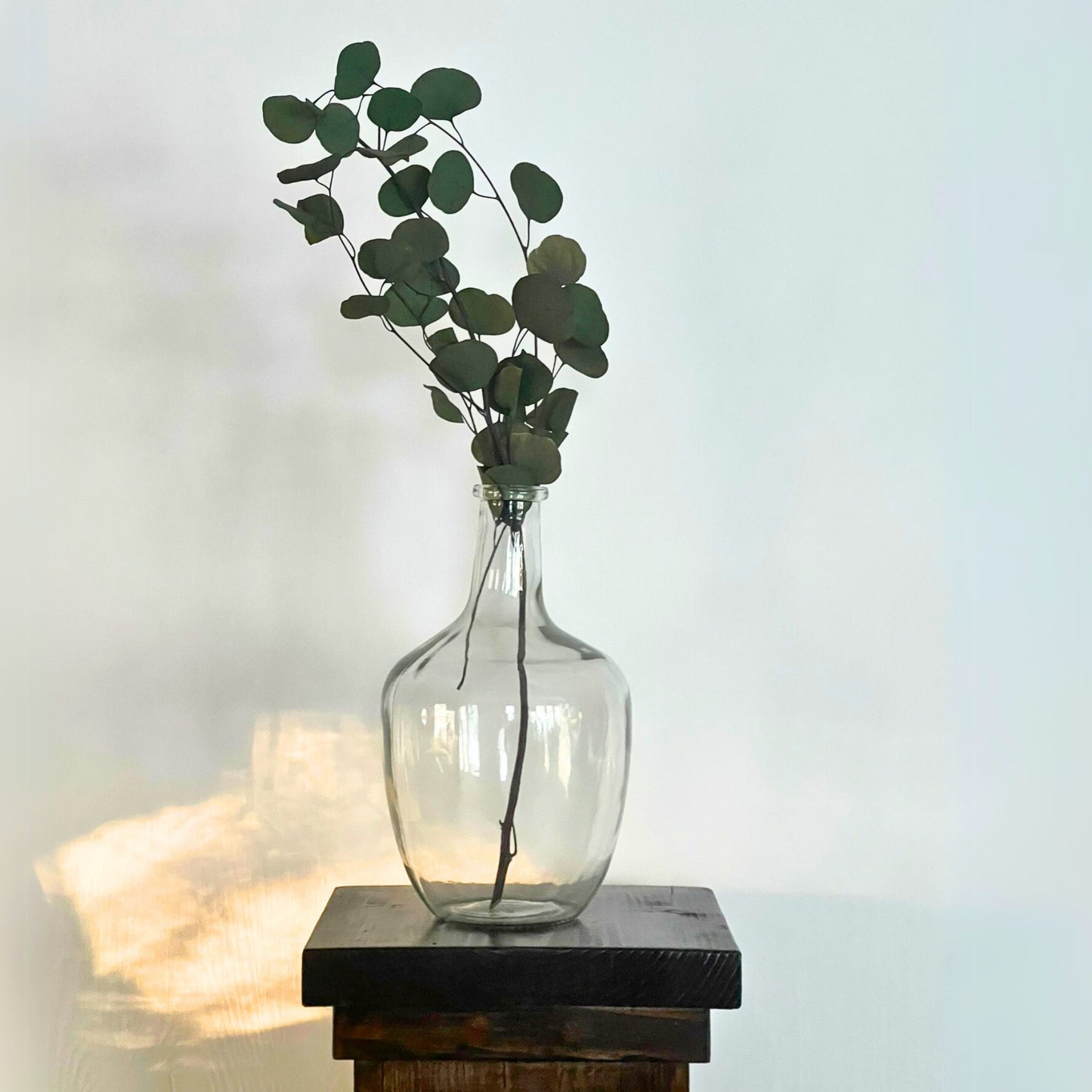 Large Glass Jug Vase for floral decor - Wichita KS Event Rentals, Picture Perfect Rentals