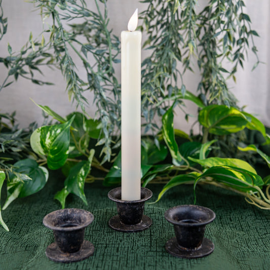 1.5" Notched Taper Candle Holder wedding rentals in Wichita, Kansas - Picture Perfect Rentals