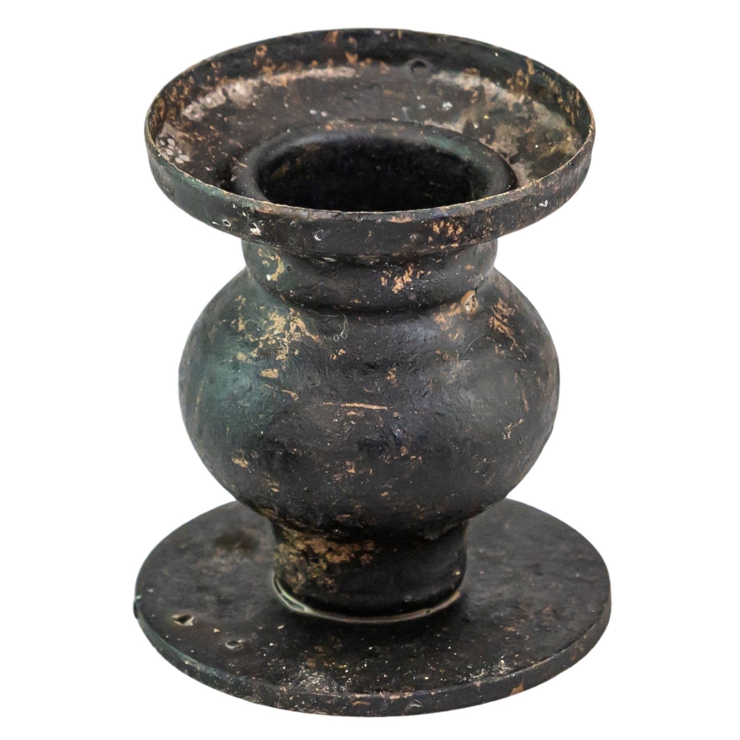 2.25" Notched Taper Candle Holder Wichita Kansas wedding rentals studio photo - Picture Perfect Rentals