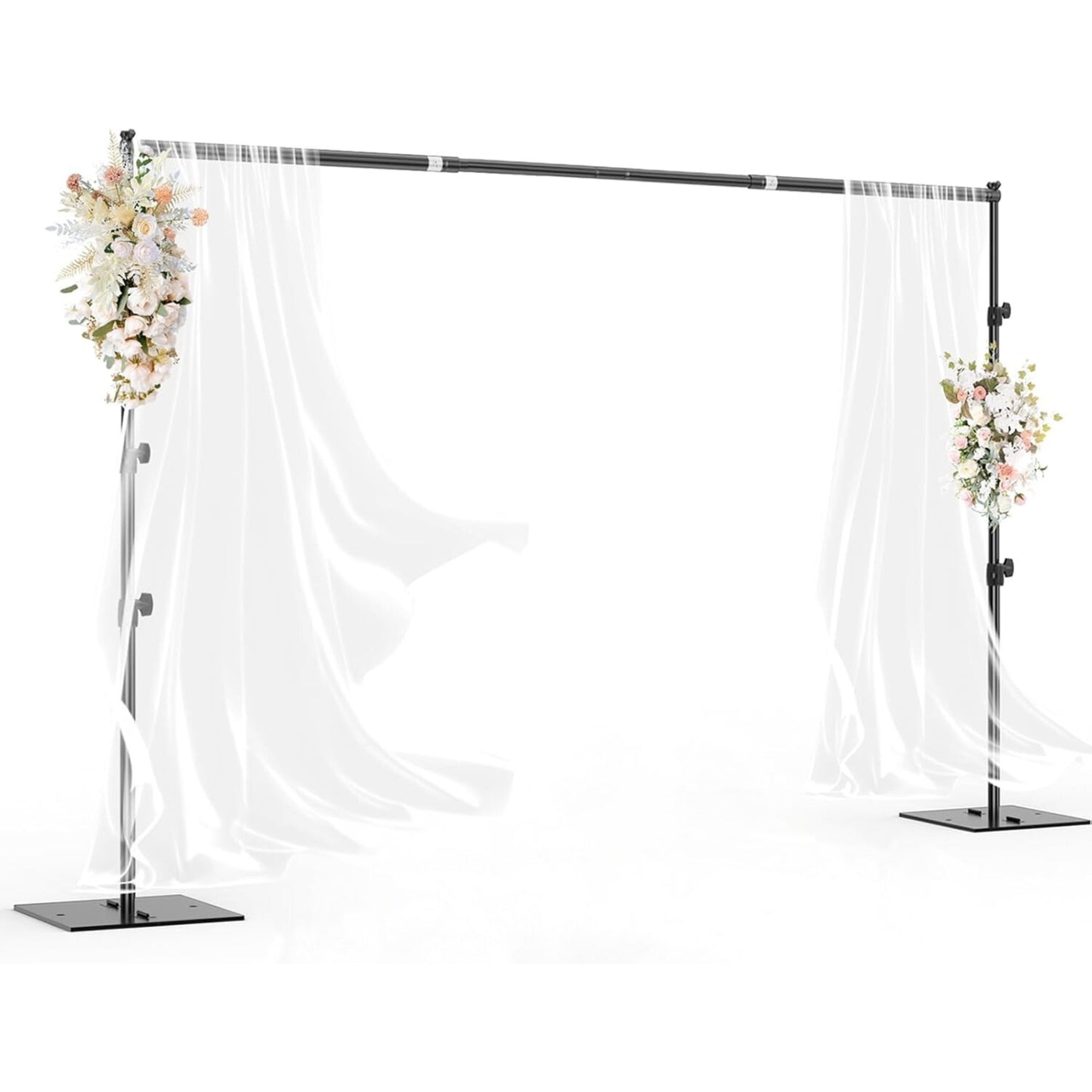 Adjustable Backdrop Stand for Event Rentals - Picture Perfect Rentals Backdrops & Display Rentals Wichita, KS