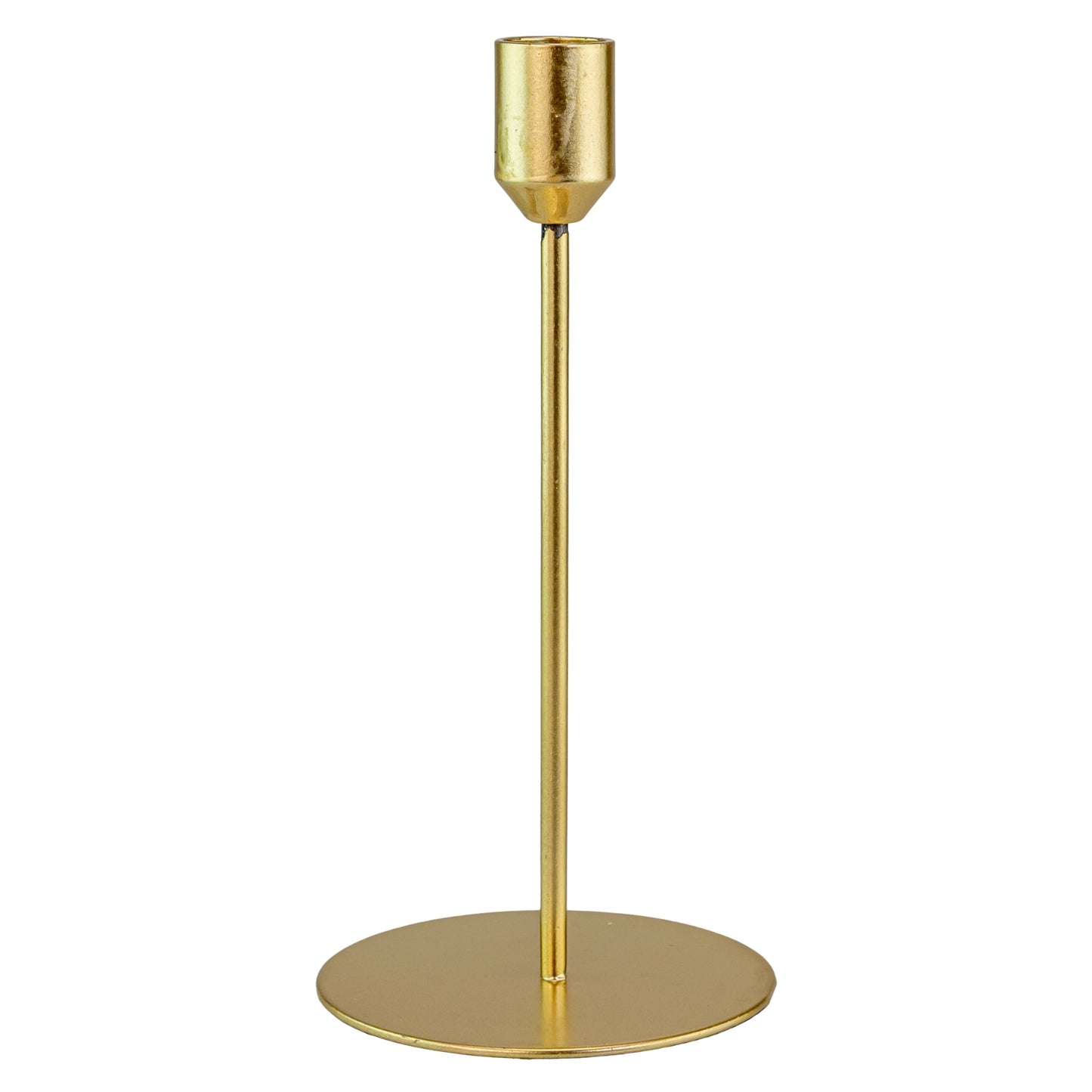 Gold Taper Small Candle Holder wedding rentals in Wichita, Kansas - Picture Perfect  Rentals  