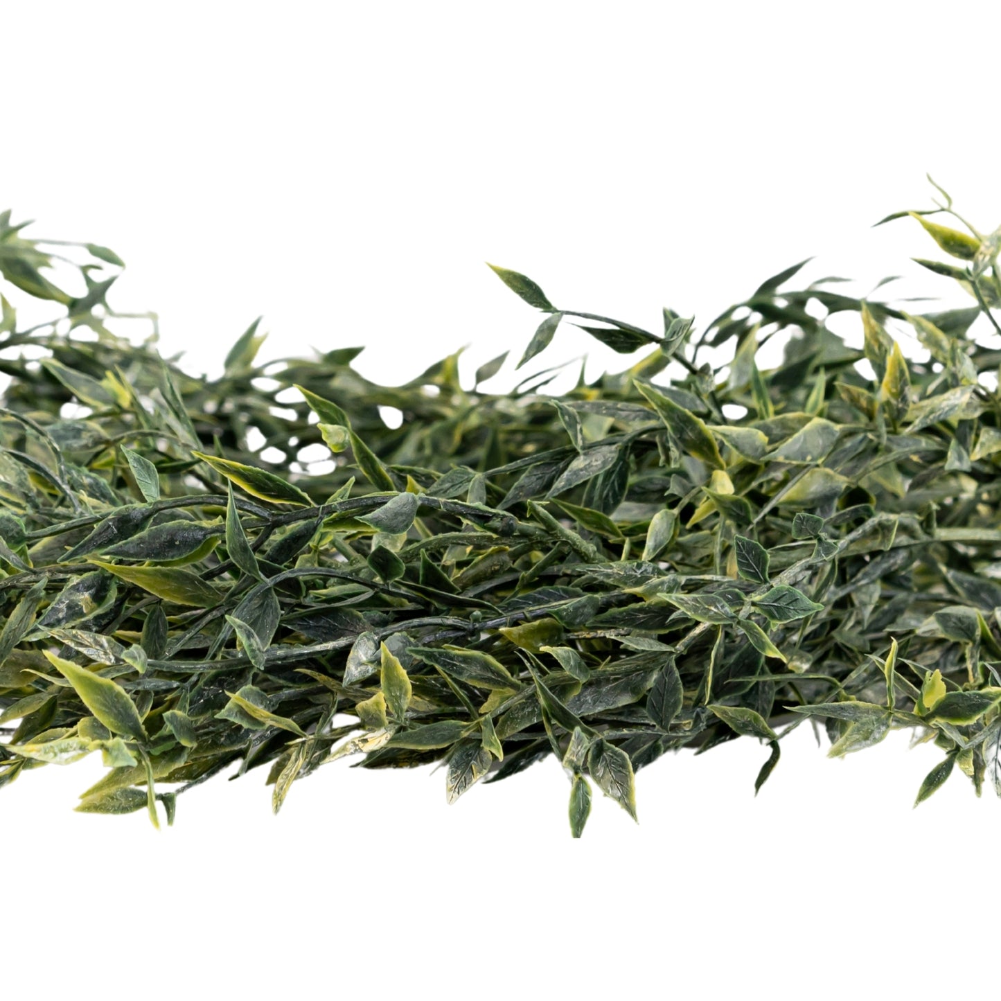 Italian Ruscus Garland close up angle wedding rentals in Wichita, Kansas - Picture Perfect Rentals