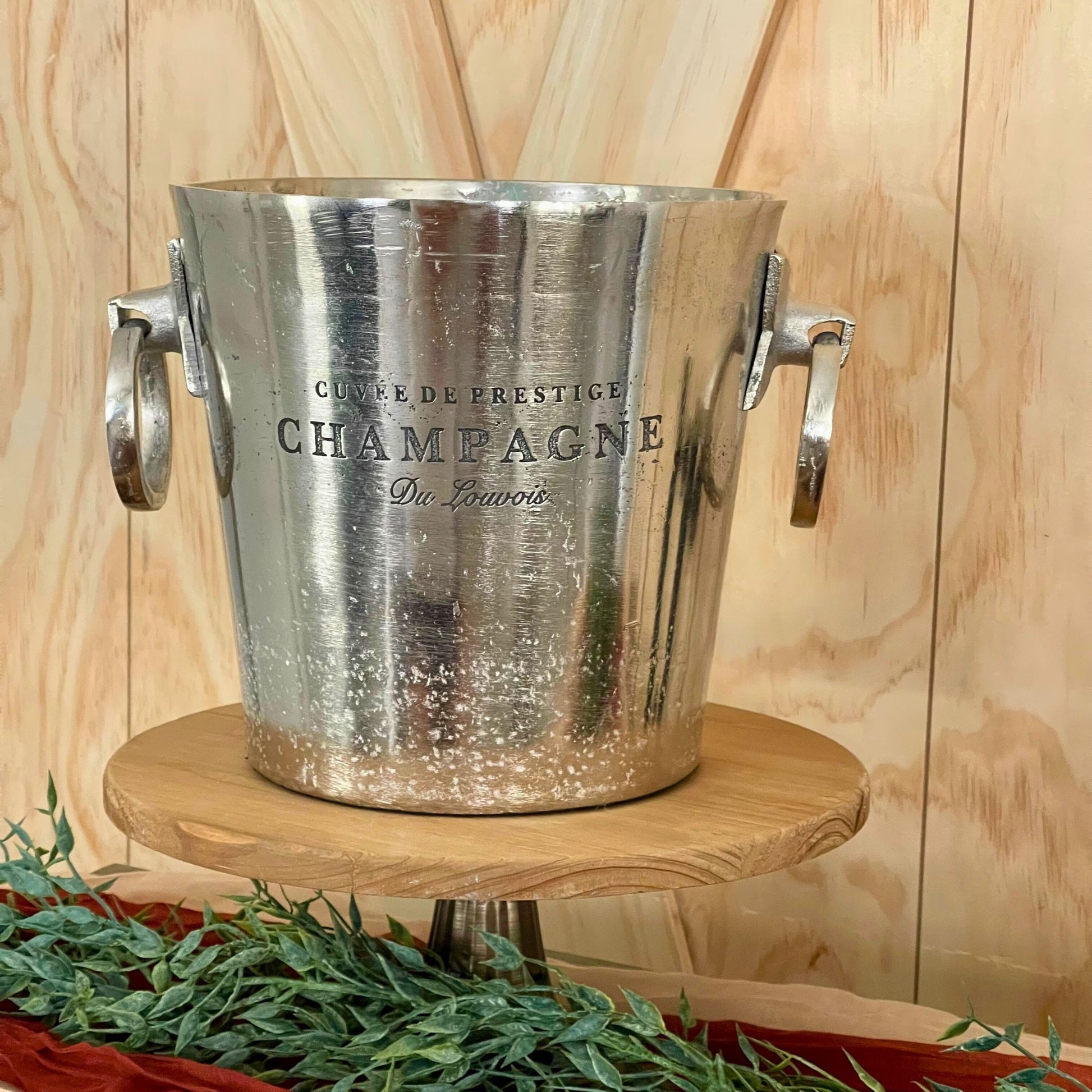 Silver Champagne Ice Bucket for Rent in Wichita, KS - Picture Perfect Rentals