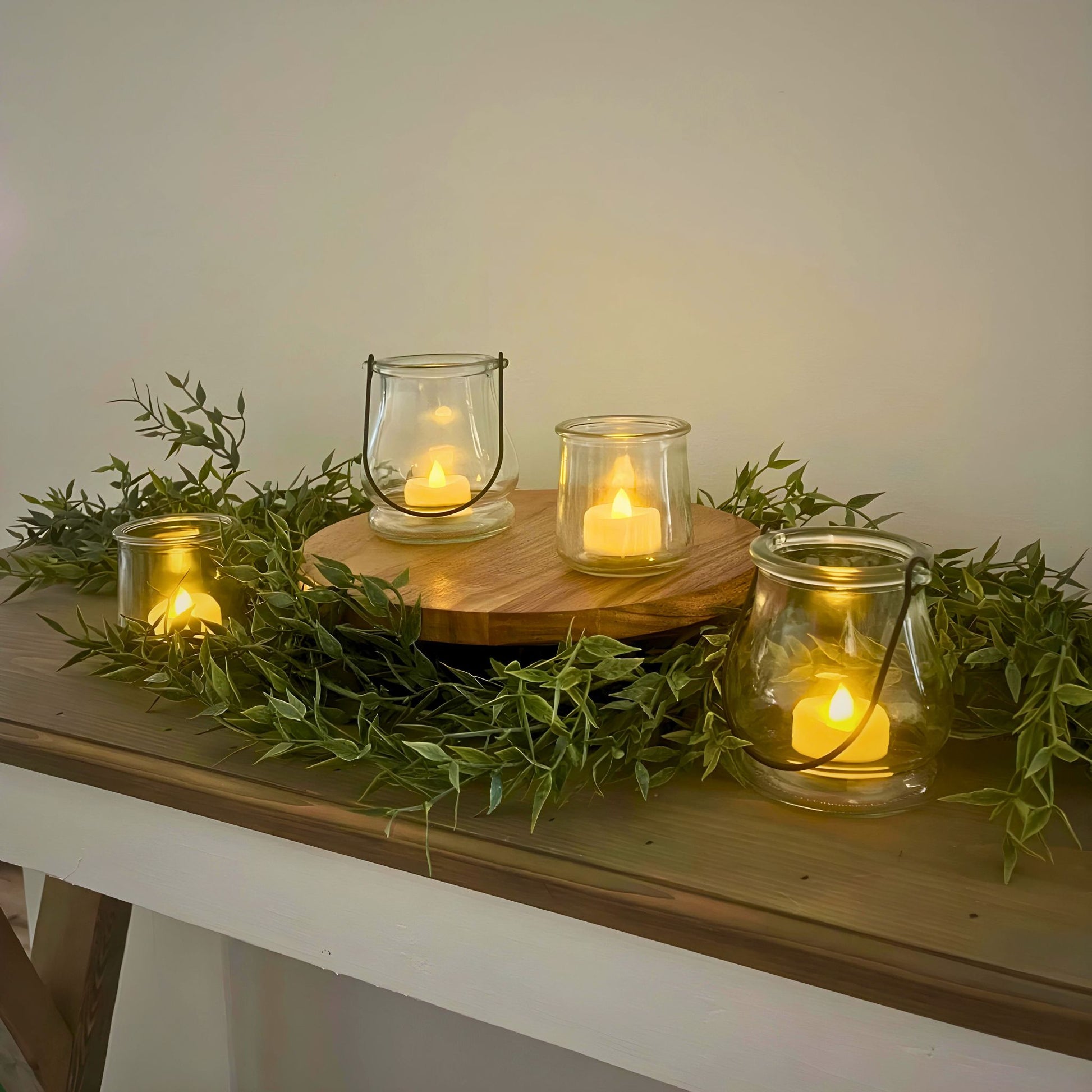 Rustic Tea Light Candle Holders for Event Rentals Wichita, KS - Picture Perfect Rentals