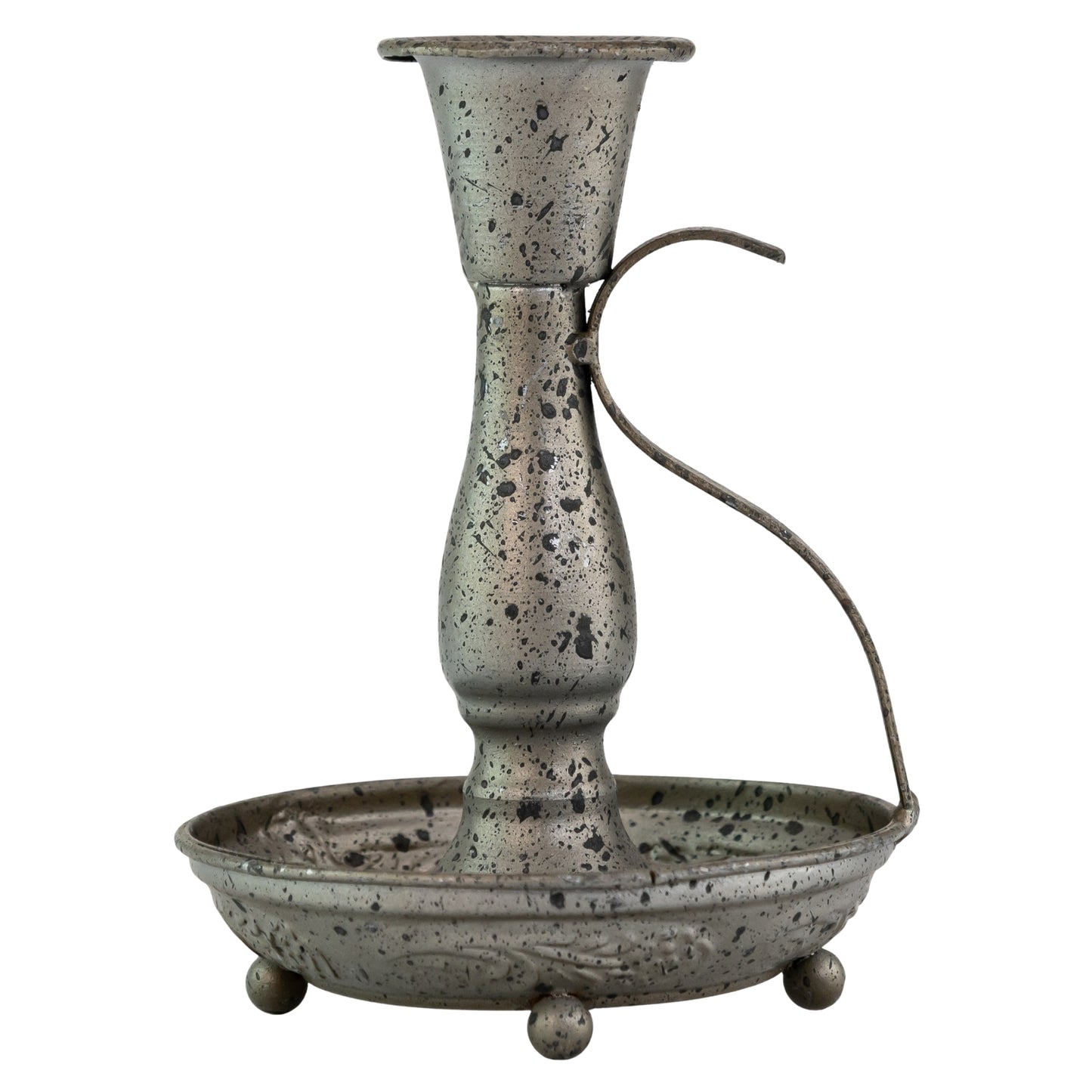 Vintage Taper Candle Holder on a white background, wedding rentals in Wichita, Kansas - Picture Perfect Rentals 