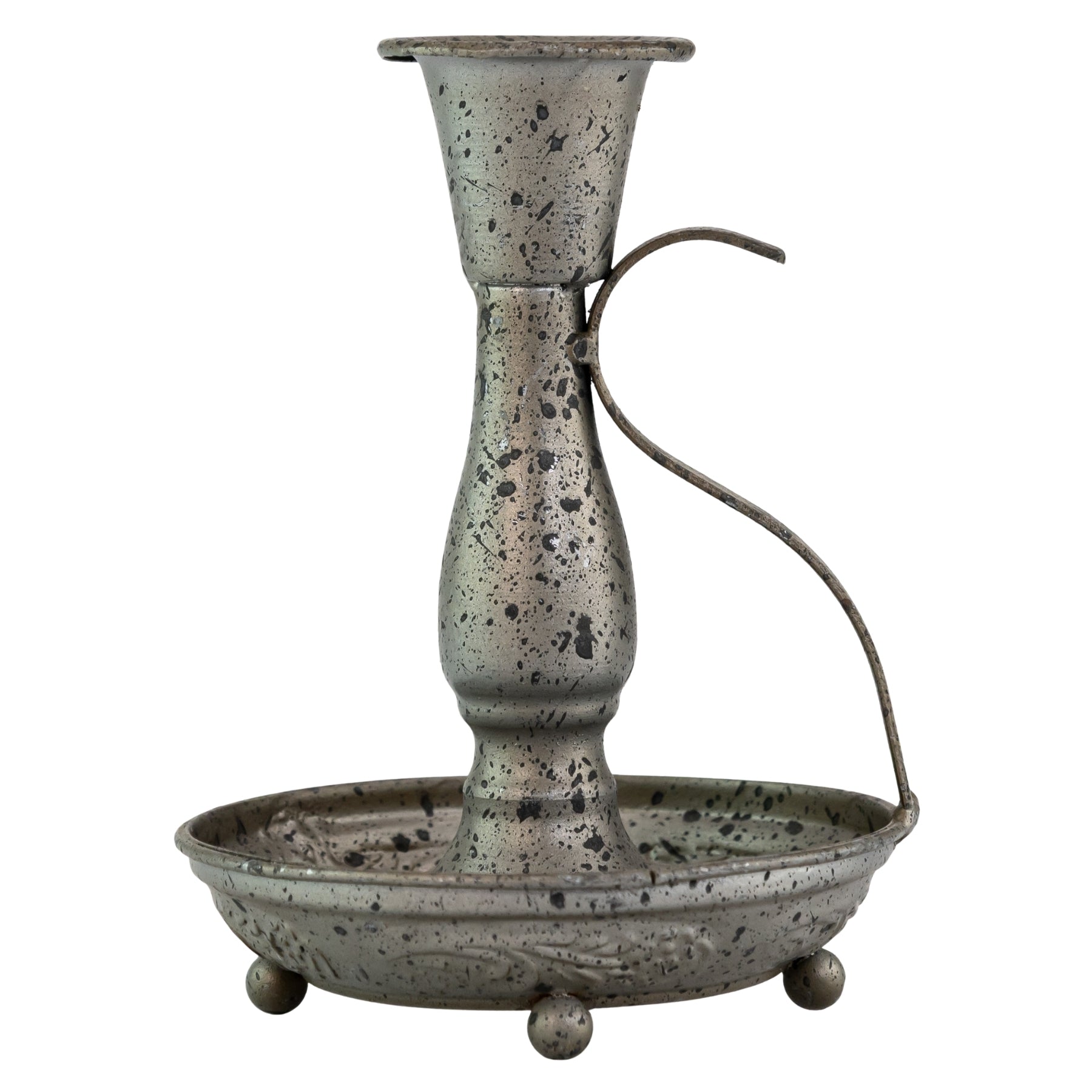 Vintage Taper Candle Holder on a white background, wedding rentals in Wichita, Kansas - Picture Perfect Rentals 